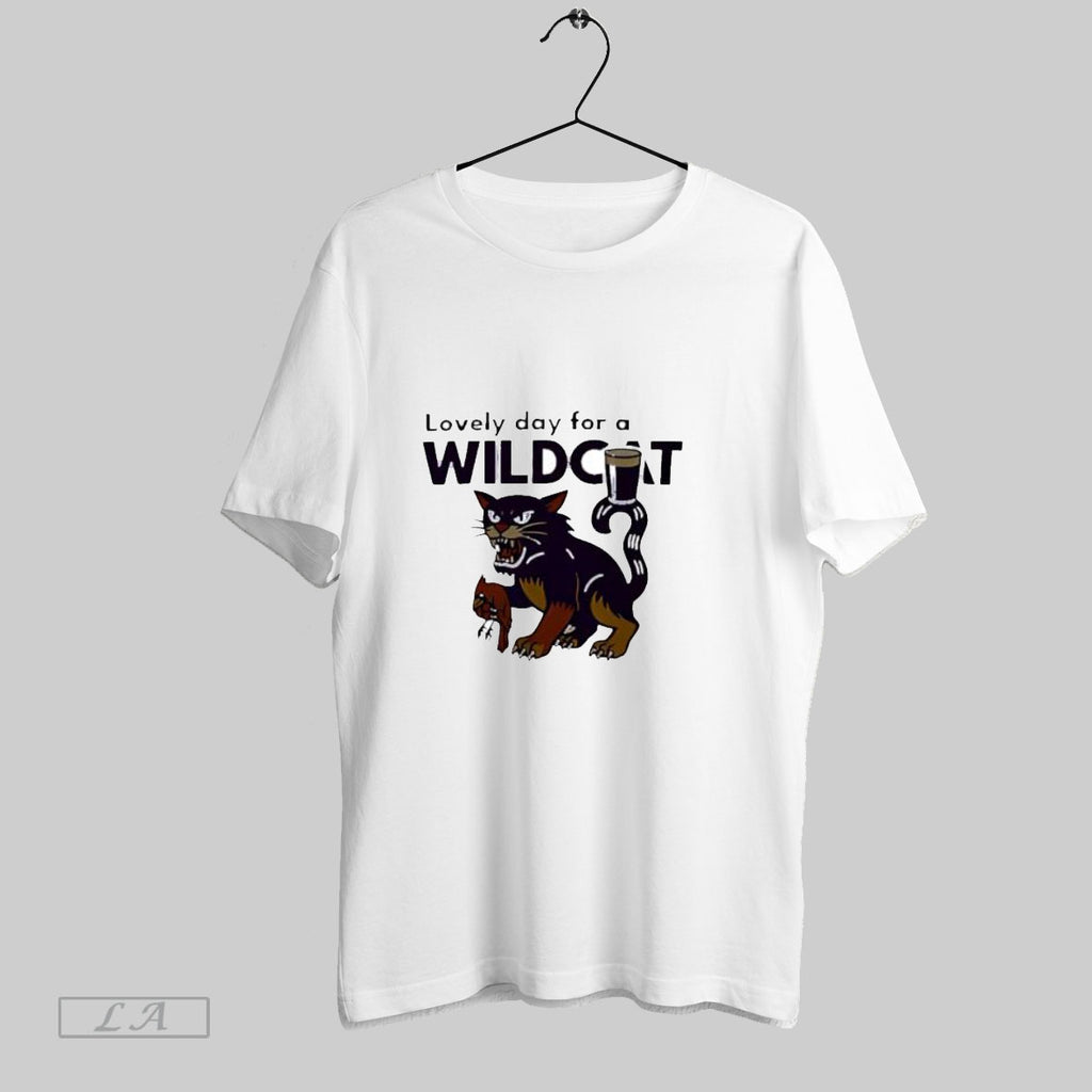 Original Lovely Day For A Wildcat T Shirt