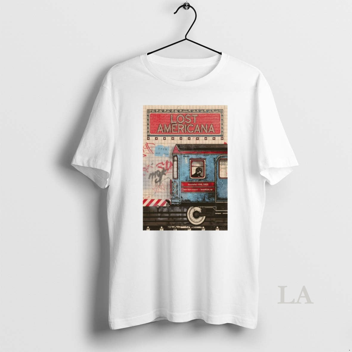 Original Mkg Lost Americana Tour Brooklyn On Dec 13 2025 T-Shirts, Hoodie, Sweatshirt | RetroVerseTees.com
