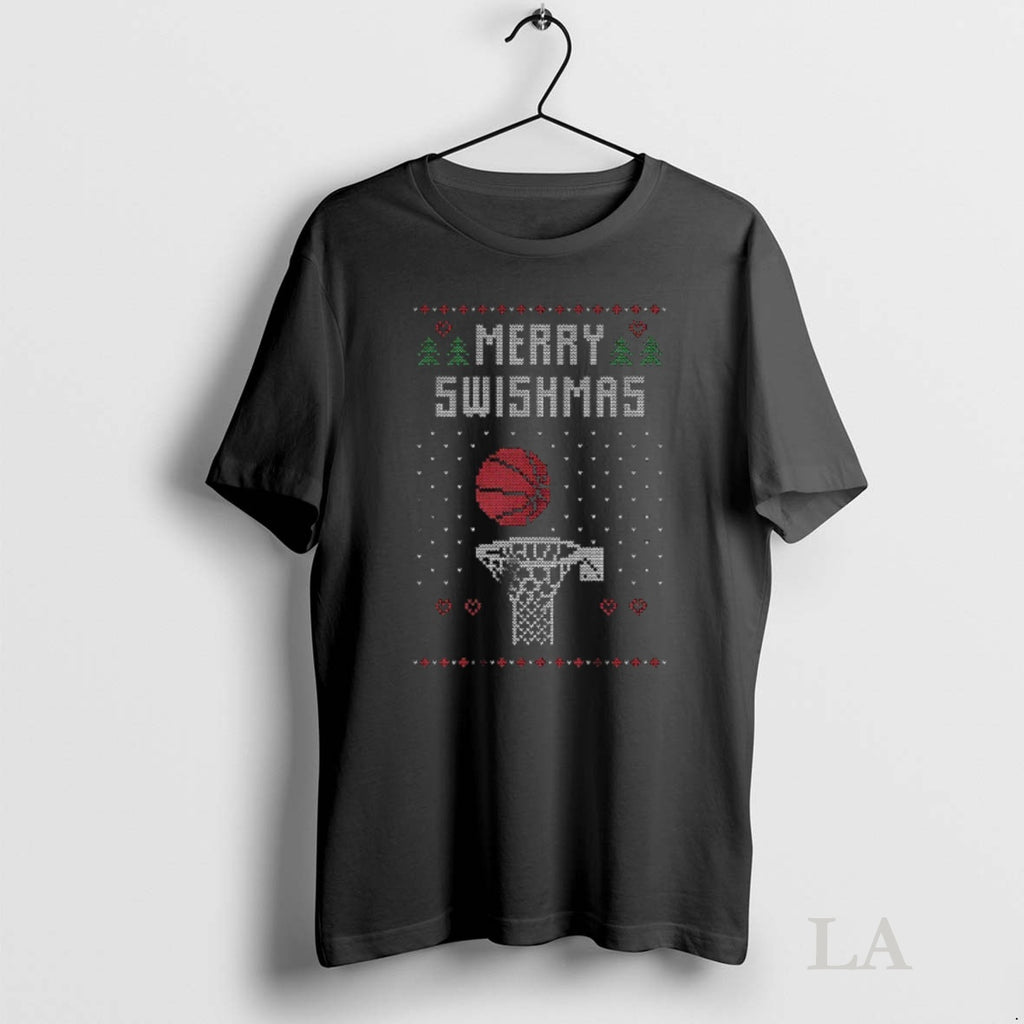Original Merry Swishmas Basketball Merry Christmas