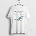 Original Miami Dolphins Love Watching Fins With Daddy Baby T-Shirts, Hoodie, Sweatshirt | RetroVerseTees.com