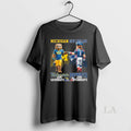 Original Michigan Vs Patriots Mascot On Saturdays And On Sundays T-Shirts, Hoodie, Sweatshirt | RetroVerseTees.com