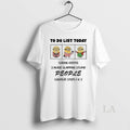 Original Minion To Do List Today Drink Coffee Avoid Slapping Stupid People T-Shirts, Hoodie, Sweatshirt | RetroVerseTees.com