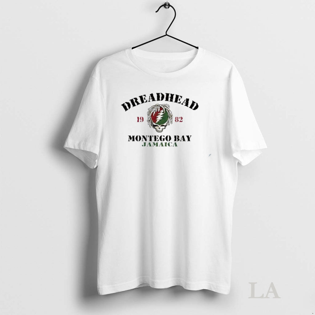 Original Montego Bay Jamaica Grateful Dead Dreadhead Steal Your Face Skull
