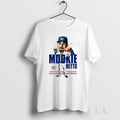 Original Mookie Betts Los Angeles Dodgers Caricature 2025