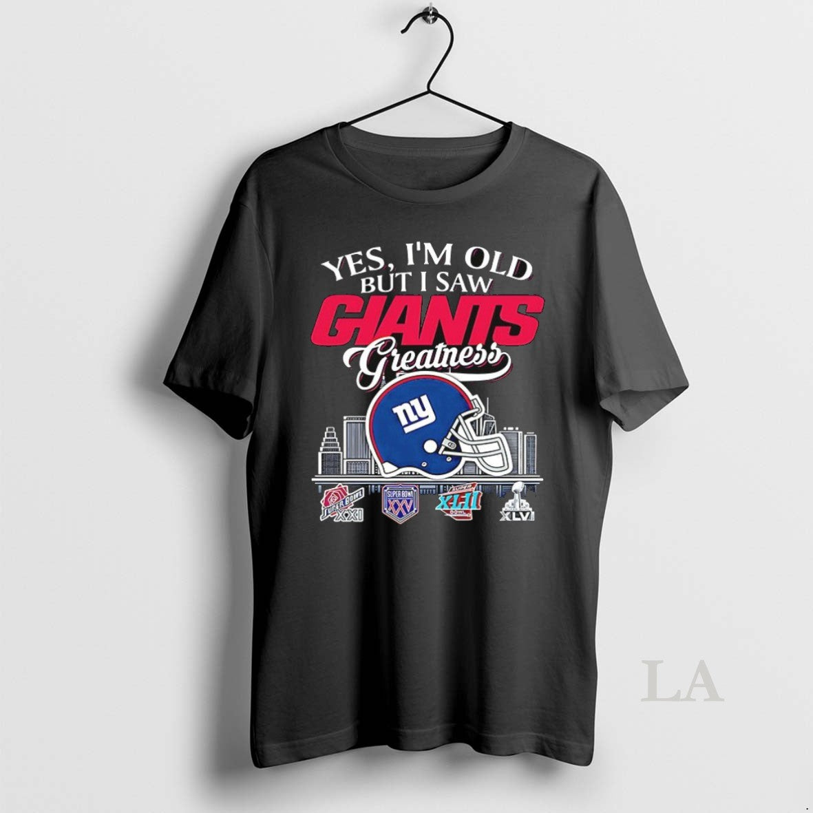 Original New York Giants Yes Im Old But I Saw Greatness Helmet Ceramic Ceramic And