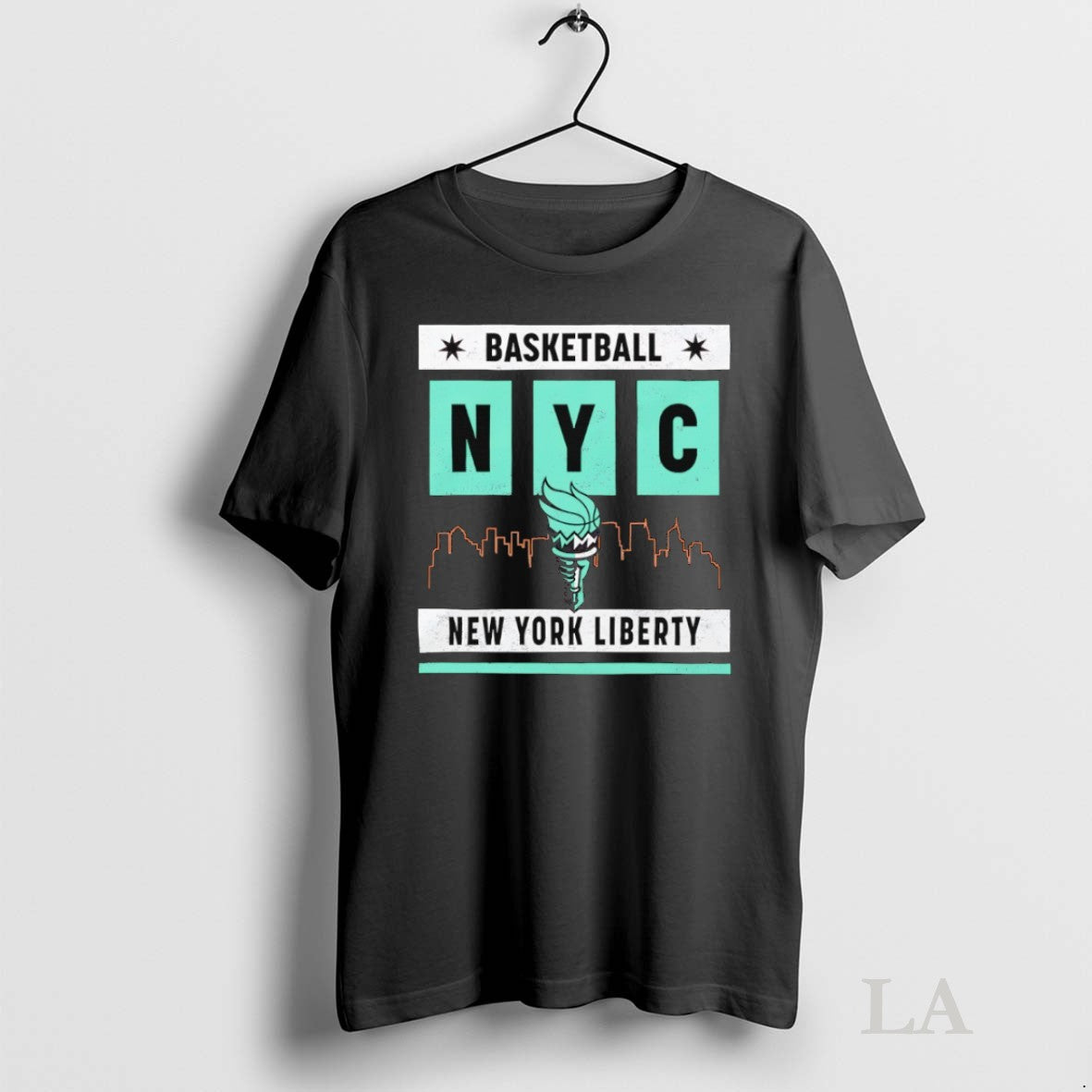 Original New York Liberty Basketball Skyline