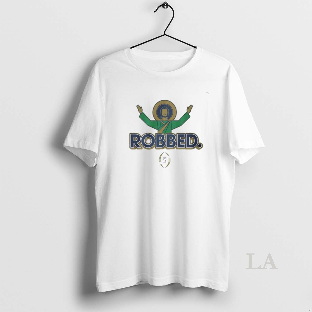 Original Notre Dame Football 2025 Robbed College Football Playoff T-Shirts, Hoodie, Sweatshirt | RetroVerseTees.com