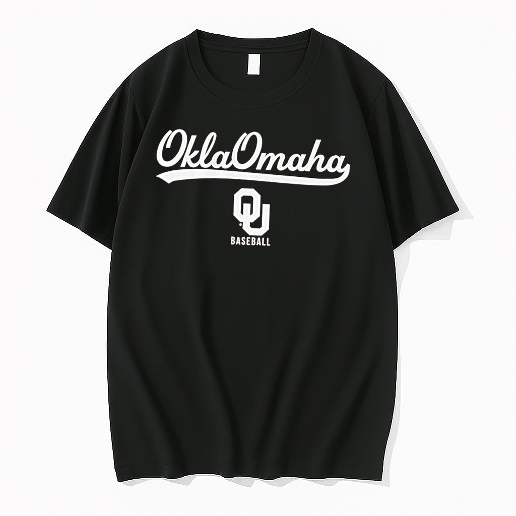 Original Ou Baseball Apparel Oklaomaha Oklahoma Sooners Black Tshirts Jpg