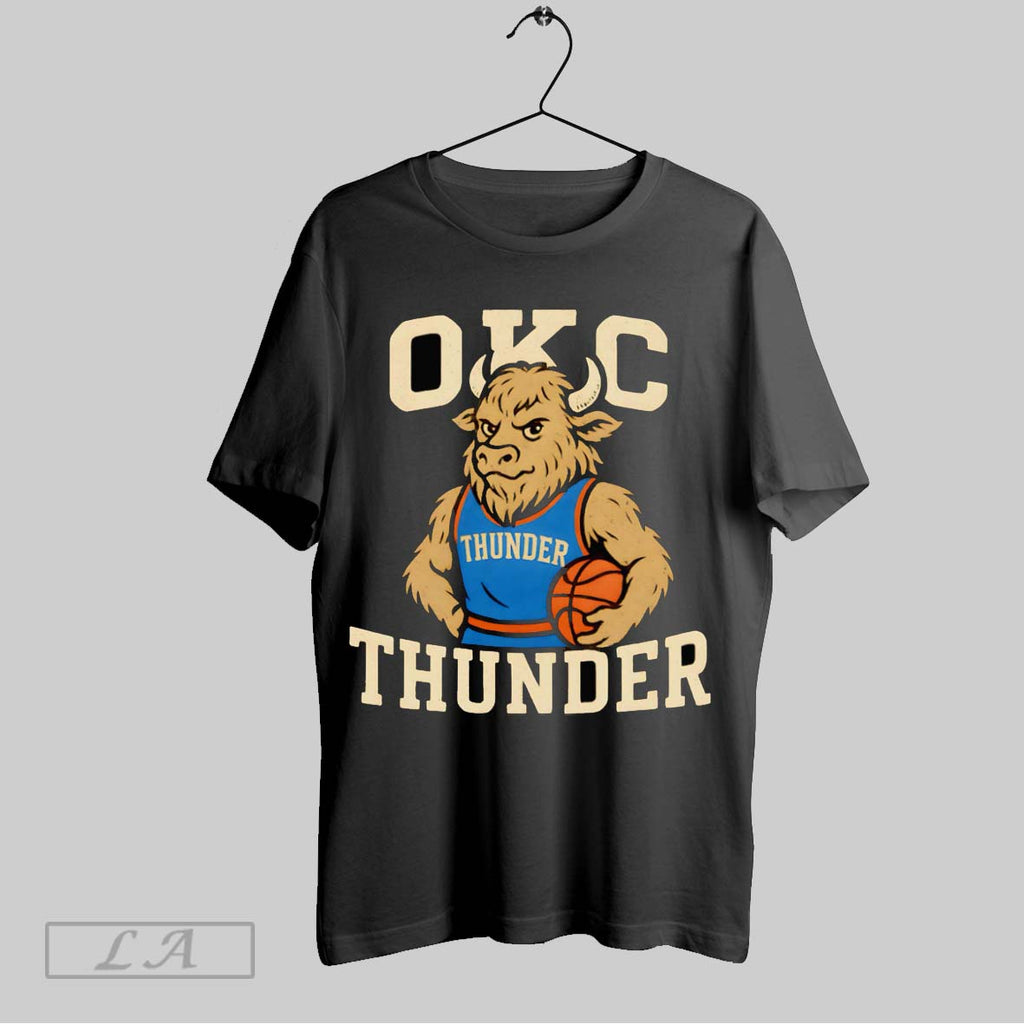 Original Okc Thunder Mascot Retro