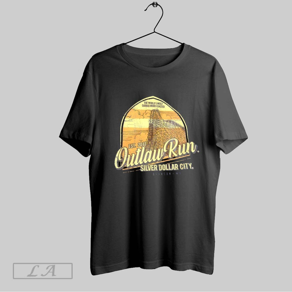 Original Outlaw Run Silver Dollar City Est 2013