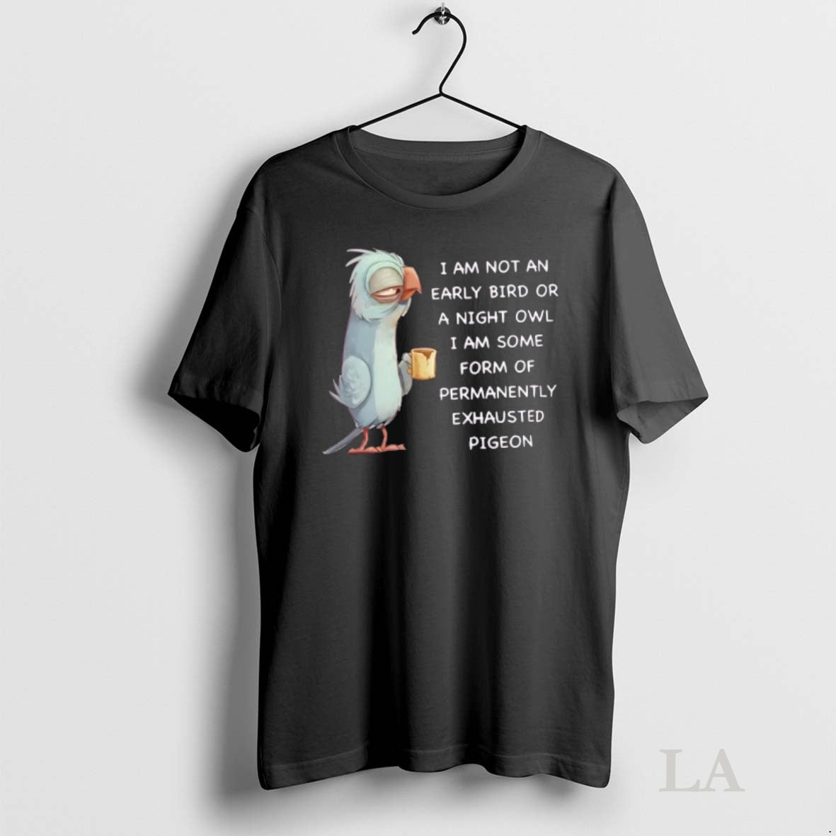 Original Permanently Exhausted Pigeon