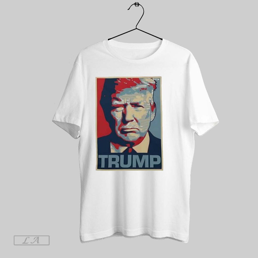 Original Political Art Style Trump Obey Poster Graphic