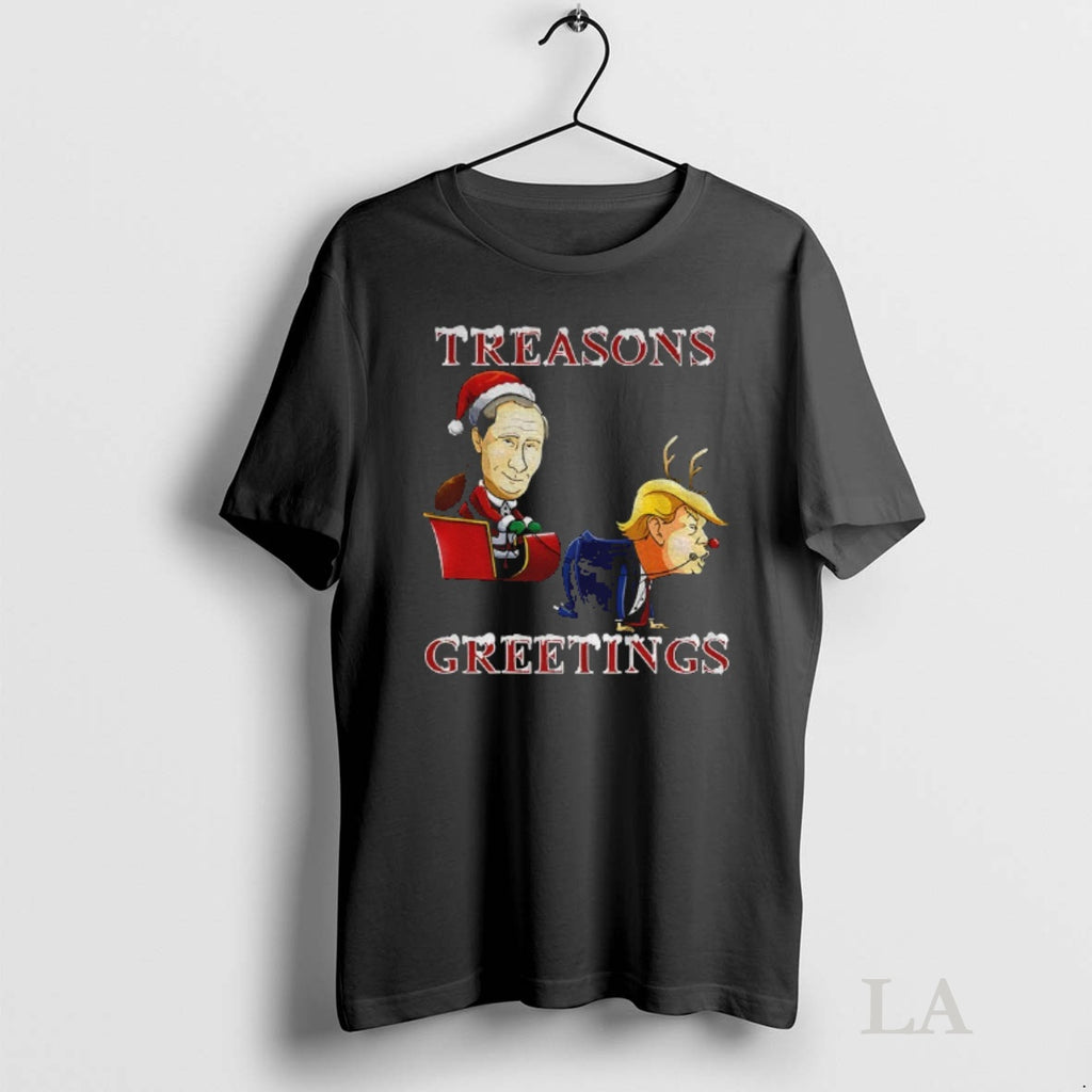 Original Putin Vs Donald Trump Treasons Greetings Merry Christmas Meme