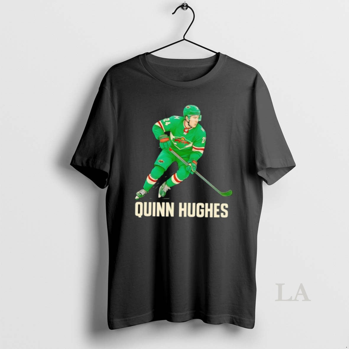 Original Quinn Hughes Minnesota Wild T-Shirts, Hoodie, Sweatshirt | RetroVerseTees.com