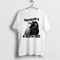 Original Raven Capitalism Is A Death Cult Ceramic Ceramic And Classic Dad Cap