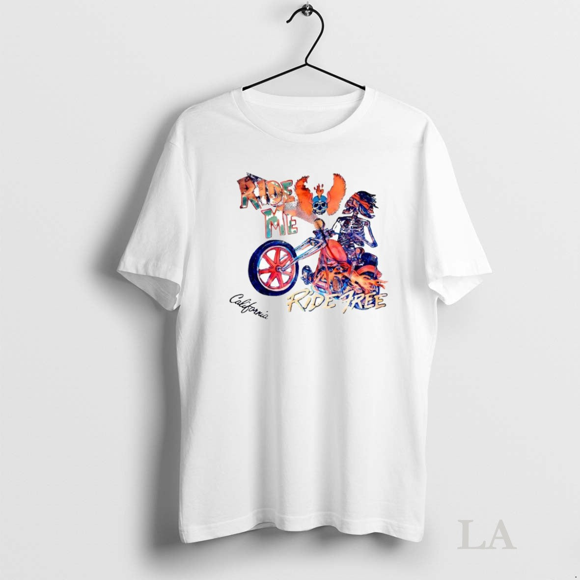 Original Ride Me Ride Free California Skeleton