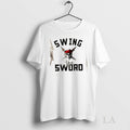 Original Skull Swing Your Sword Hall State Rip Mike Coach Rest In Peace