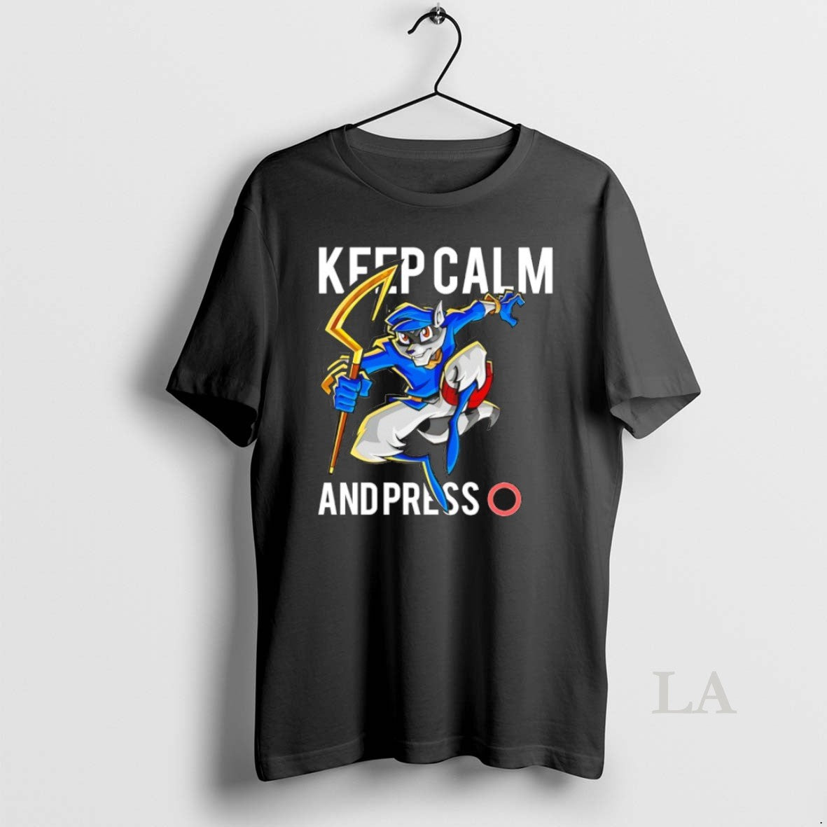 Original Sly Cooper Keep Calm And Press O T-Shirts, Hoodie, Sweatshirt | RetroVerseTees.com
