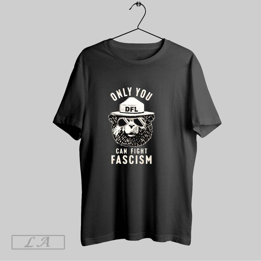 Original Smokey The Bear Minnesota Dfl Only You Can Fight Fascism