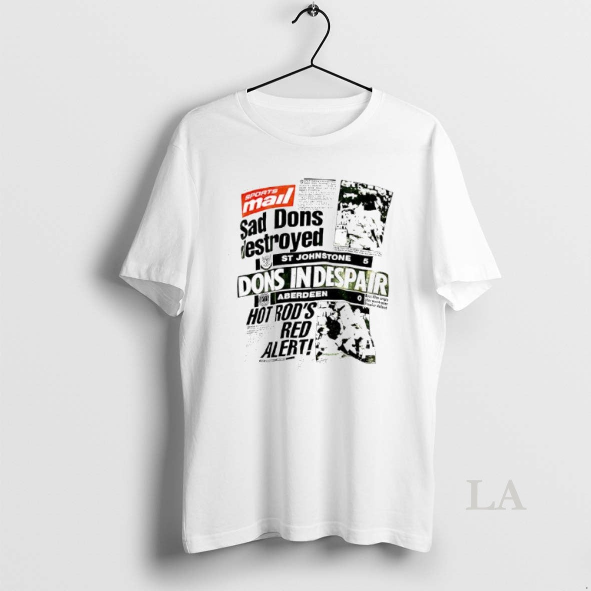 Original Sports Mail Sad Dons Destroyed Newspaper T-Shirts, Hoodie, Sweatshirt | RetroVerseTees.com