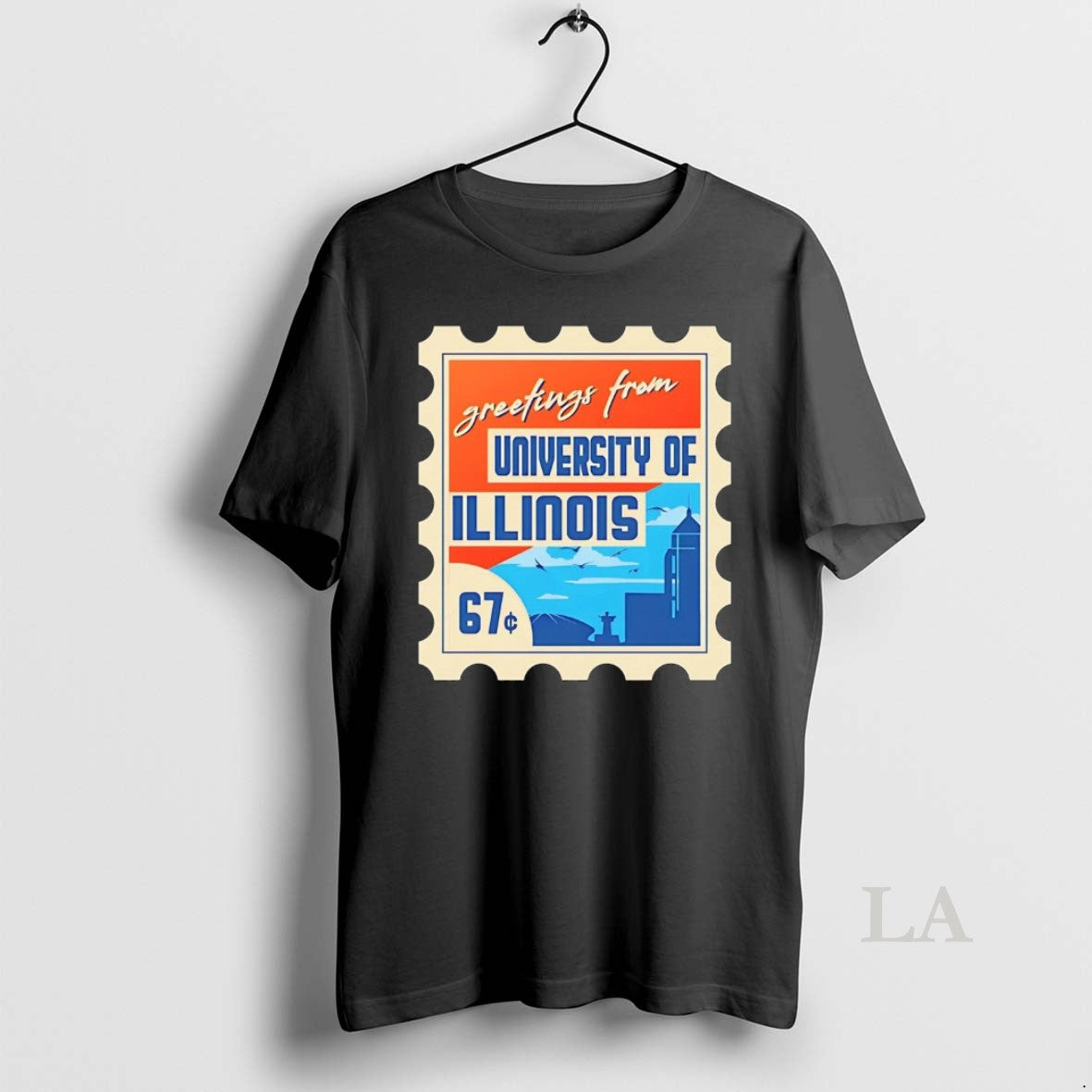 Original Stamp Greetings From University Of Illinois T-Shirts, Hoodie, Sweatshirt | RetroVerseTees.com