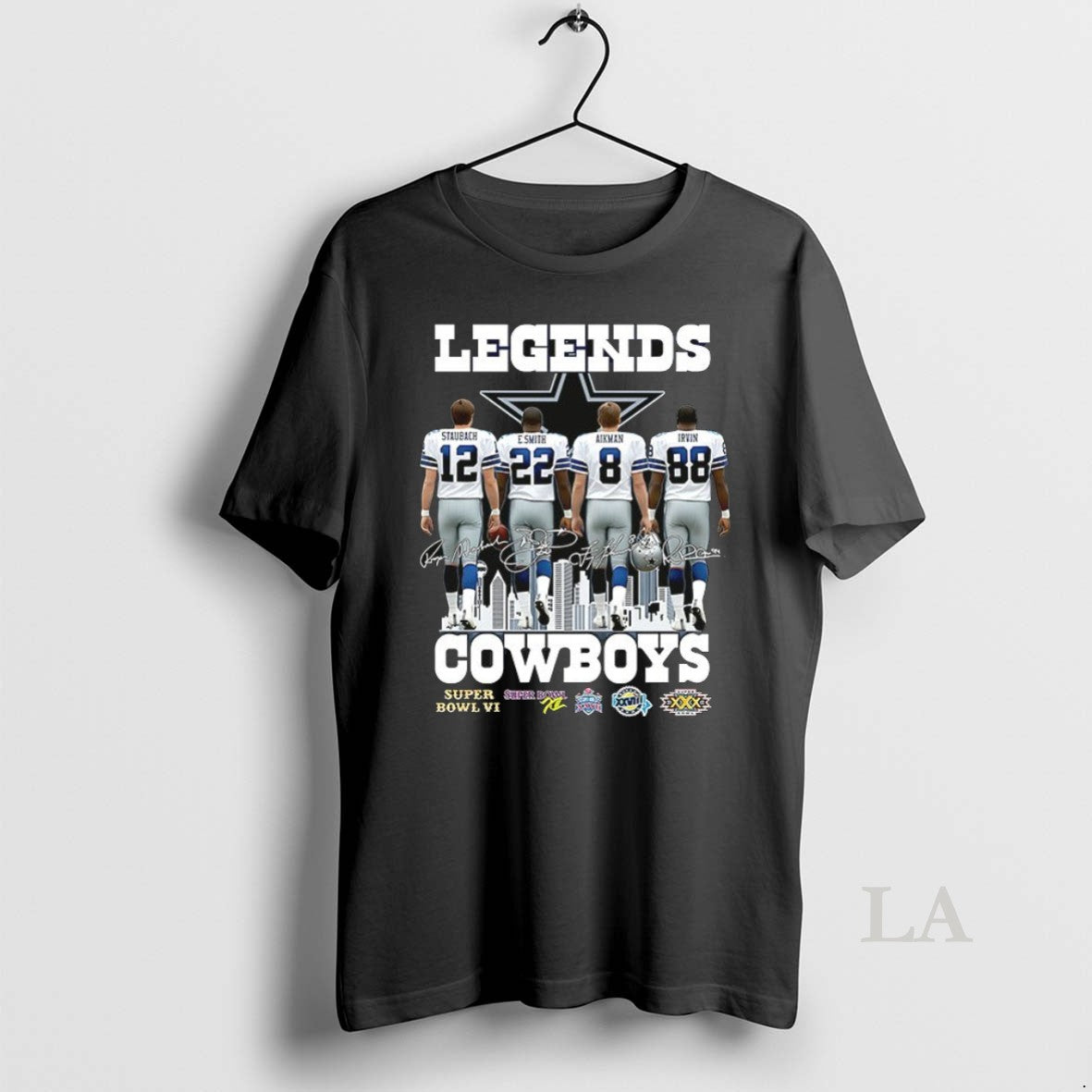 Original Staubach Smith Aikman Irvin Dallas Cowboys Legends Signatures Ceramic Ceramic And Classic Dad Cap