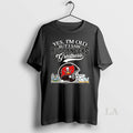 Original Tampa Bay Buccaneers Yes Im Old But I Saw Greatness Helmet Ceramic Ceramic And