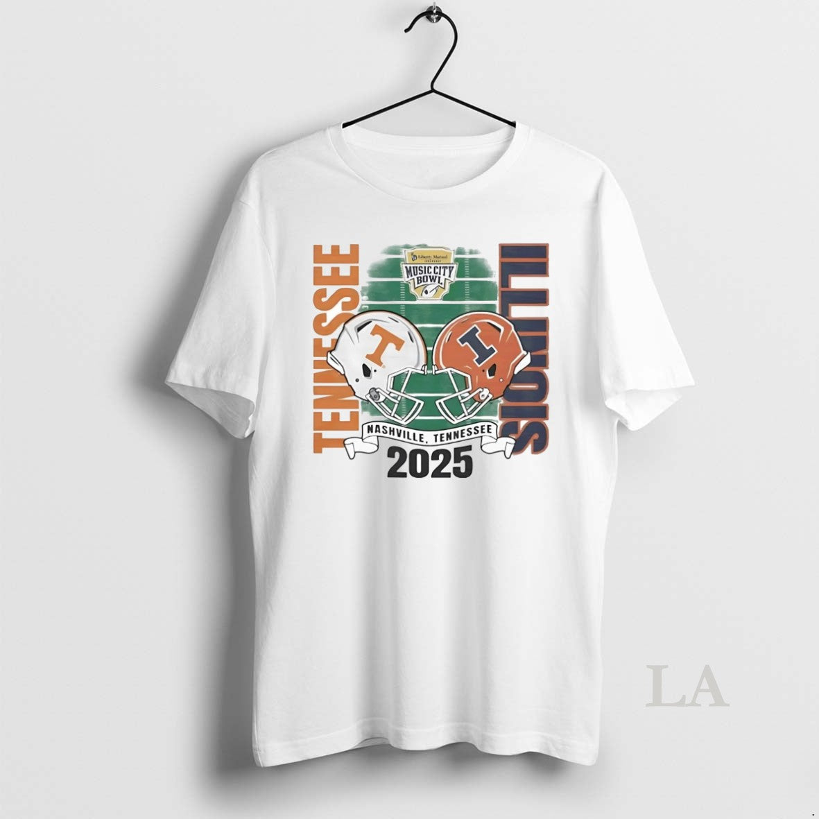 Original Tennessee Volunteers Vs Illinois Fighting Illini 2025 Music City Bowl T-Shirts, Hoodie, Sweatshirt
