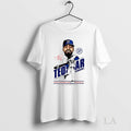 Original Teoscar Hernandez Los Angeles Dodgers Caricature 2025