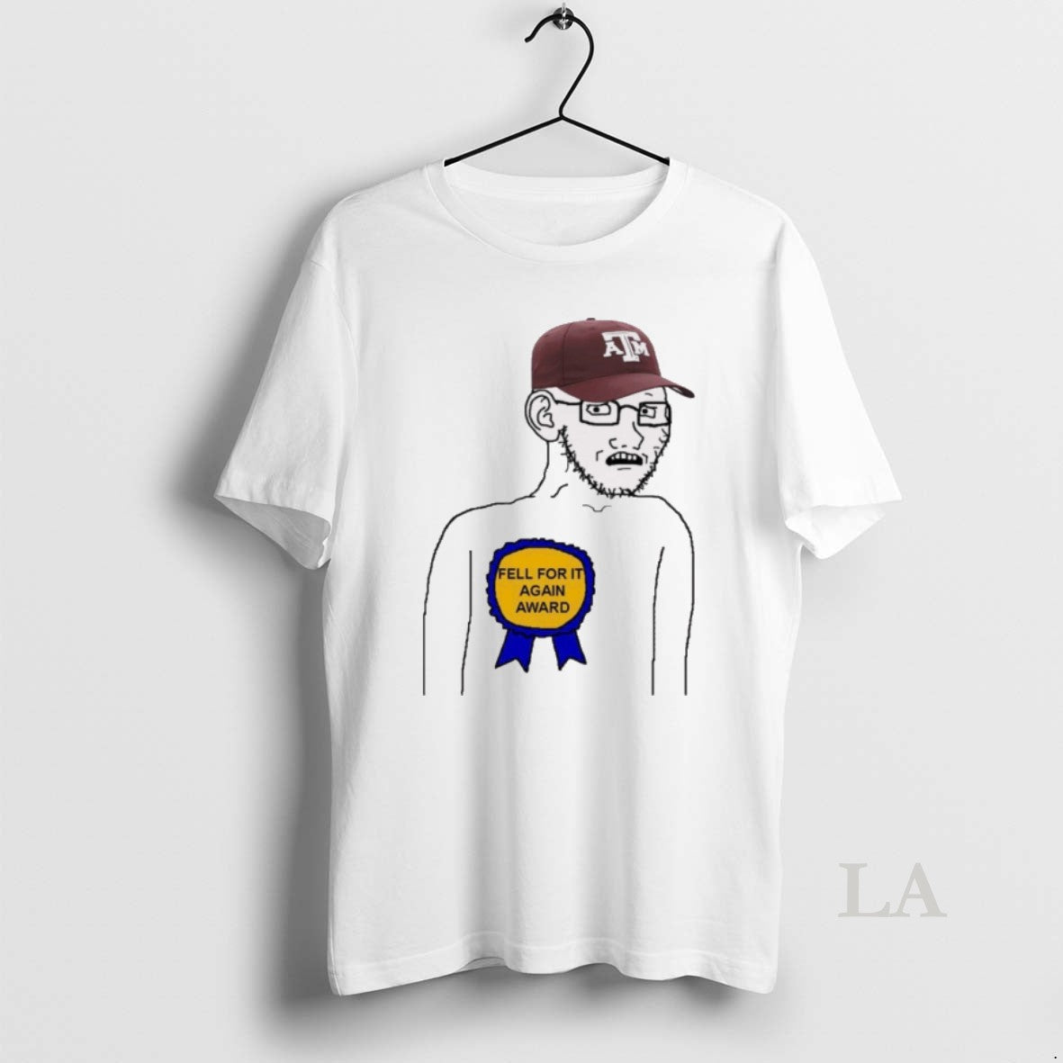 Original Texas Am Aggies Fell For It Again Award Meme T-Shirts, Hoodie, Sweatshirt | RetroVerseTees.com