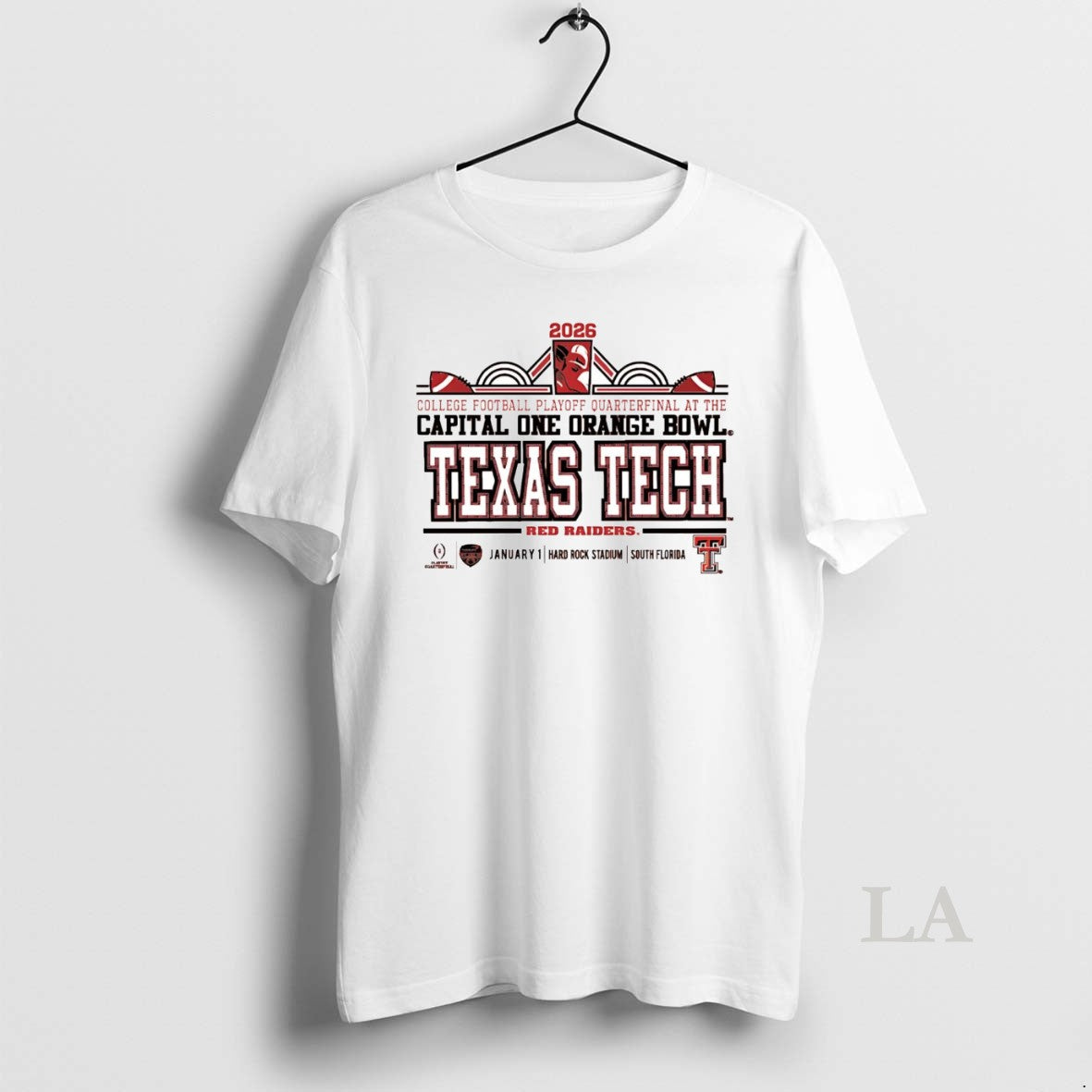 Original Texas Tech Red Raiders 2026 Quarterfinal Capital One Orange Bowl Cfp T-Shirts, Hoodie, Sweatshirt