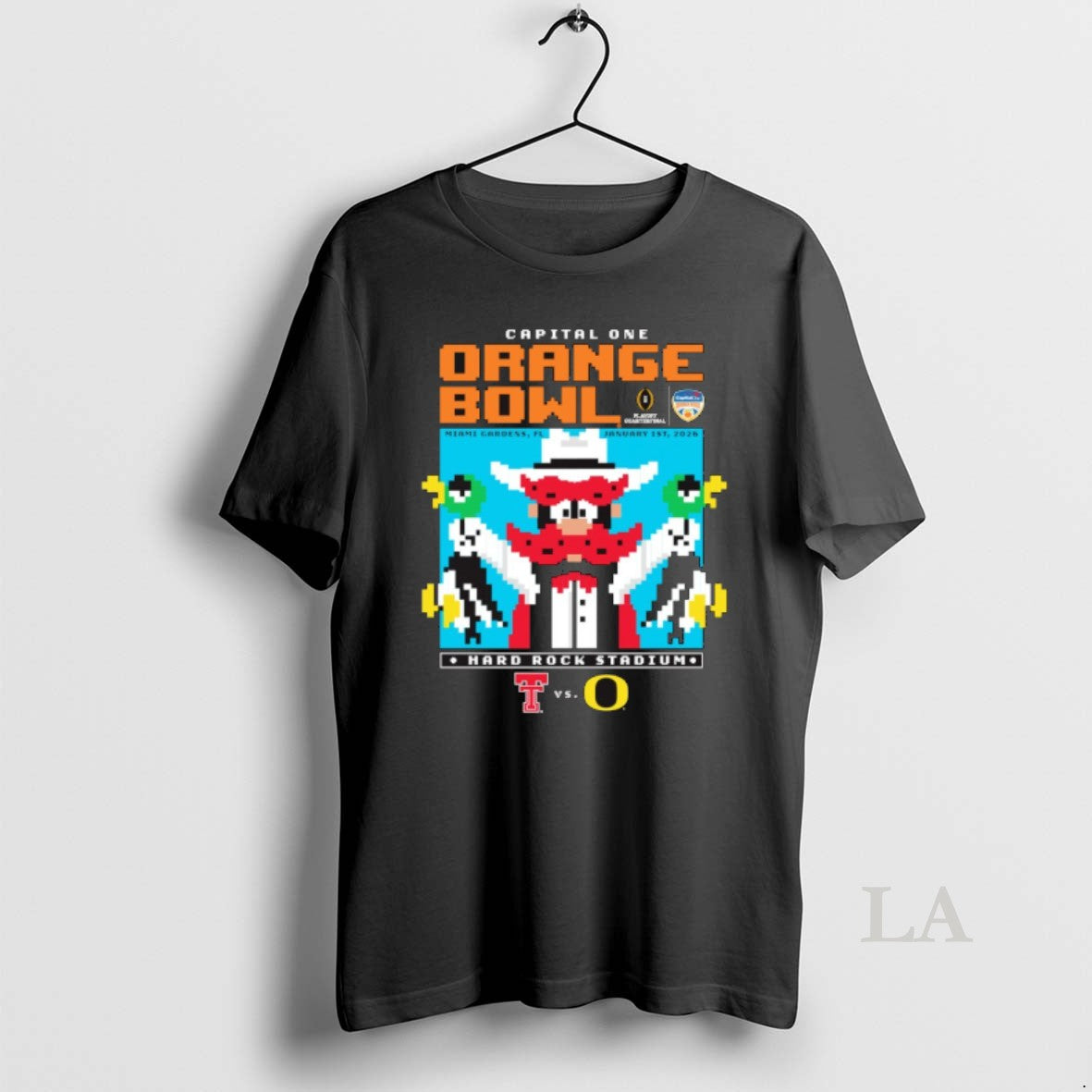 Original Texas Tech Vs Oregon 2025 Orange Bowl Jan 1 Hard Rock Stadium Miami Gardens T-Shirts, Hoodie, Sweatshirt