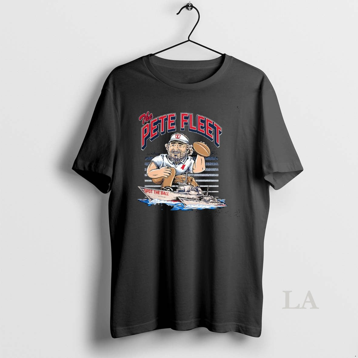 Original The Pete Fleet Curved Spot The Ball Football Mascot T-Shirts, Hoodie, Sweatshirt | RetroVerseTees.com