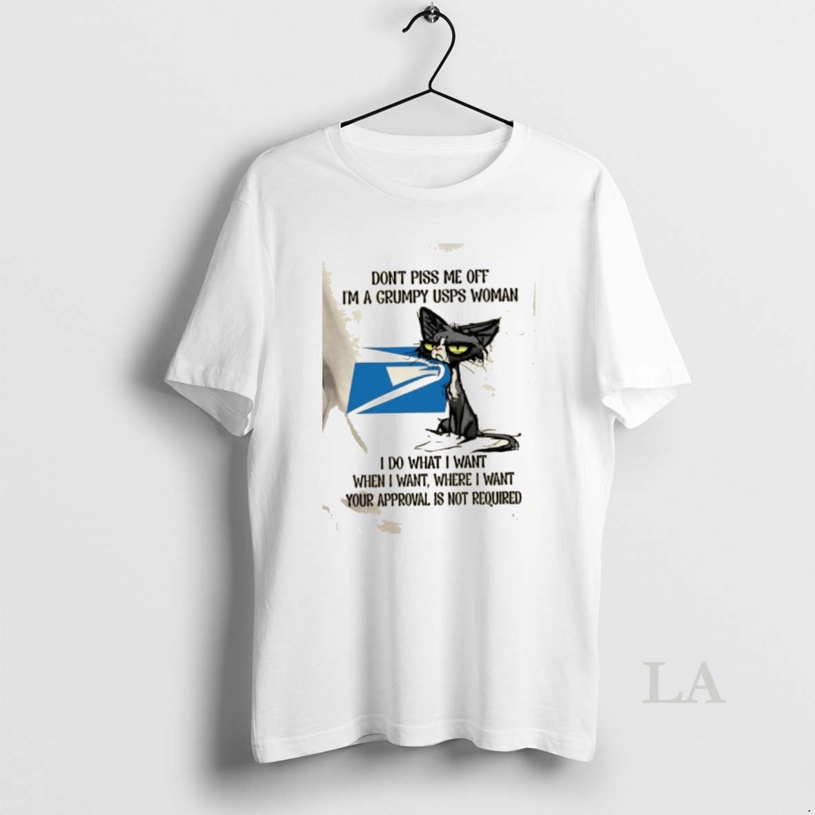 Original Tired Cat Dont Piss Me Off Im A Grumpy Usps Woman I Do What T-Shirts, Hoodie, Sweatshirt | RetroVerseTees.com