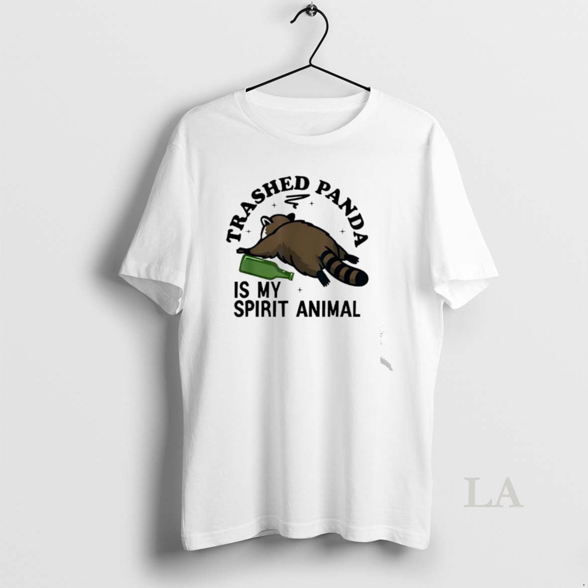 Original Trashed Panda Is My Spirit Animal Racoon Meme T-Shirts, Hoodie, Sweatshirt | RetroVerseTees.com