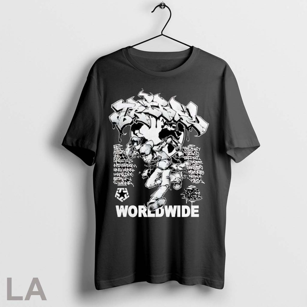 Original Tribal Gear Worldwide Graffiti Style Vintage