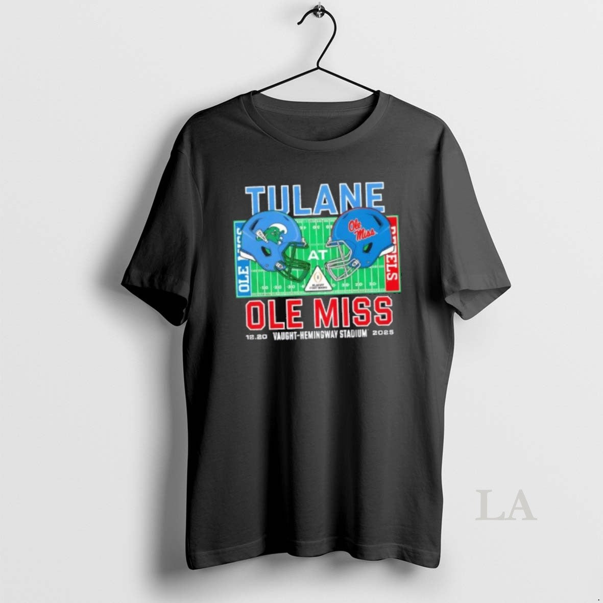 Original Tulane Vs Ole Miss 2025 College Football Helmets Playoff T-Shirts, Hoodie, Sweatshirt | RetroVerseTees.com