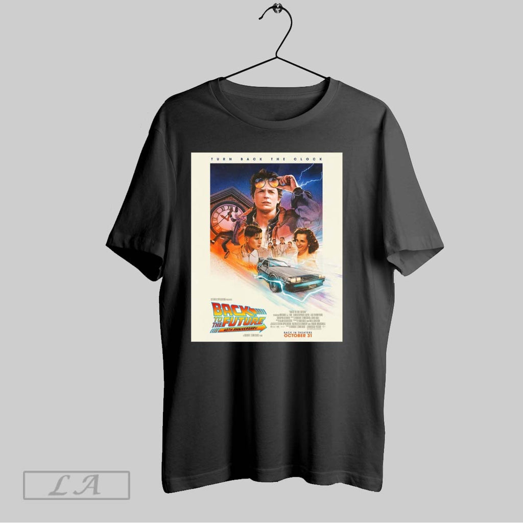 Original Turn Back The Clock Back To The Future 40th Anniversary Back In Theaters October