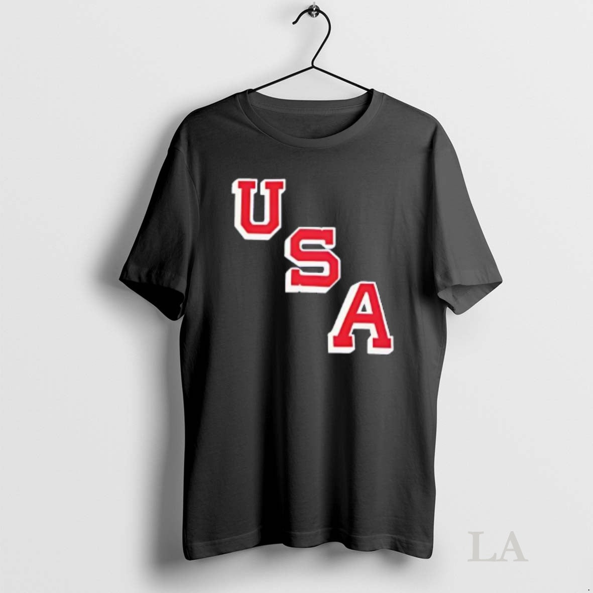 Original Usa Hockey Diagonal Graphic