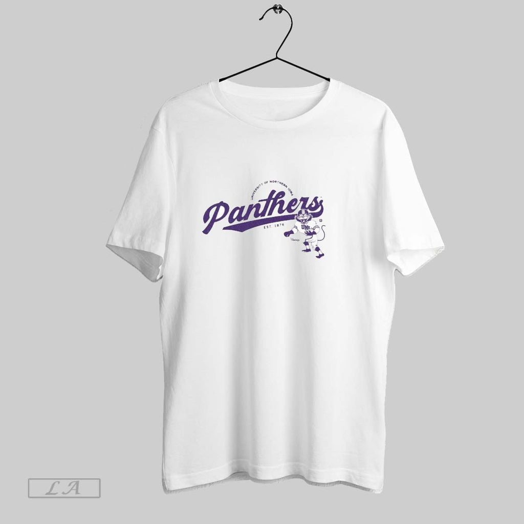 Original University Of Northern Iowa Panthers Script Logo Heavyweight