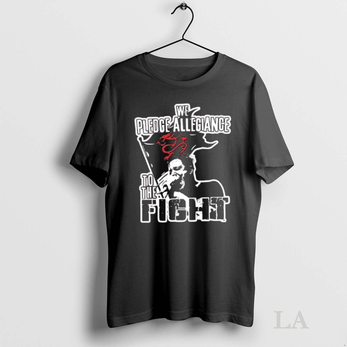 Original We Pledge Allegiance To The Fight Graphic