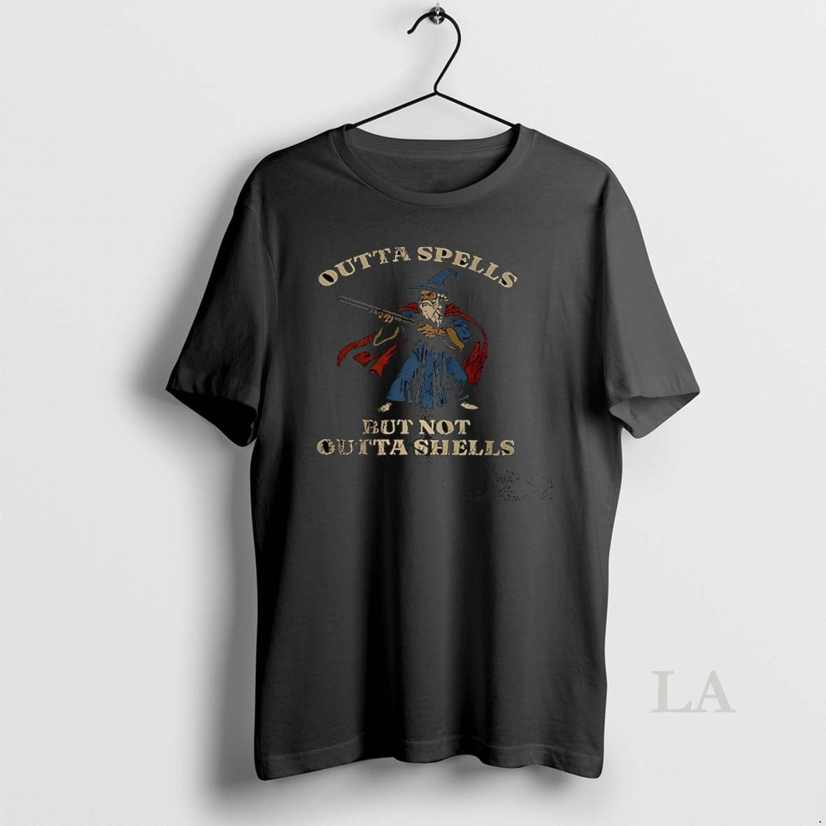 Original Wizard Fantasy Outta Spells But Not Outta Shells T-Shirts, Hoodie, Sweatshirt | RetroVerseTees.com