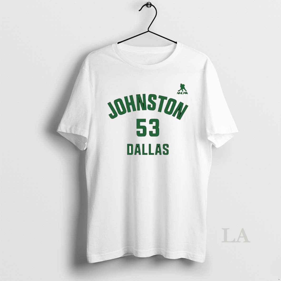 Original Wyatt Johnston 53 Dallas Stars Hockey Name And Number Circle T-Shirts, Hoodie, Sweatshirt | RetroVerseTees.com