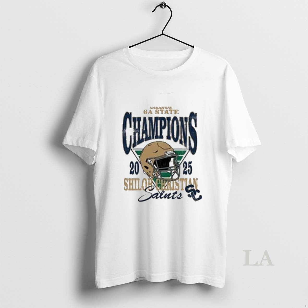 Original Arkansas 6a State Champions 2025 Shiloh Christian Saints Football Logo T-Shirts, Hoodie, Sweatshirt