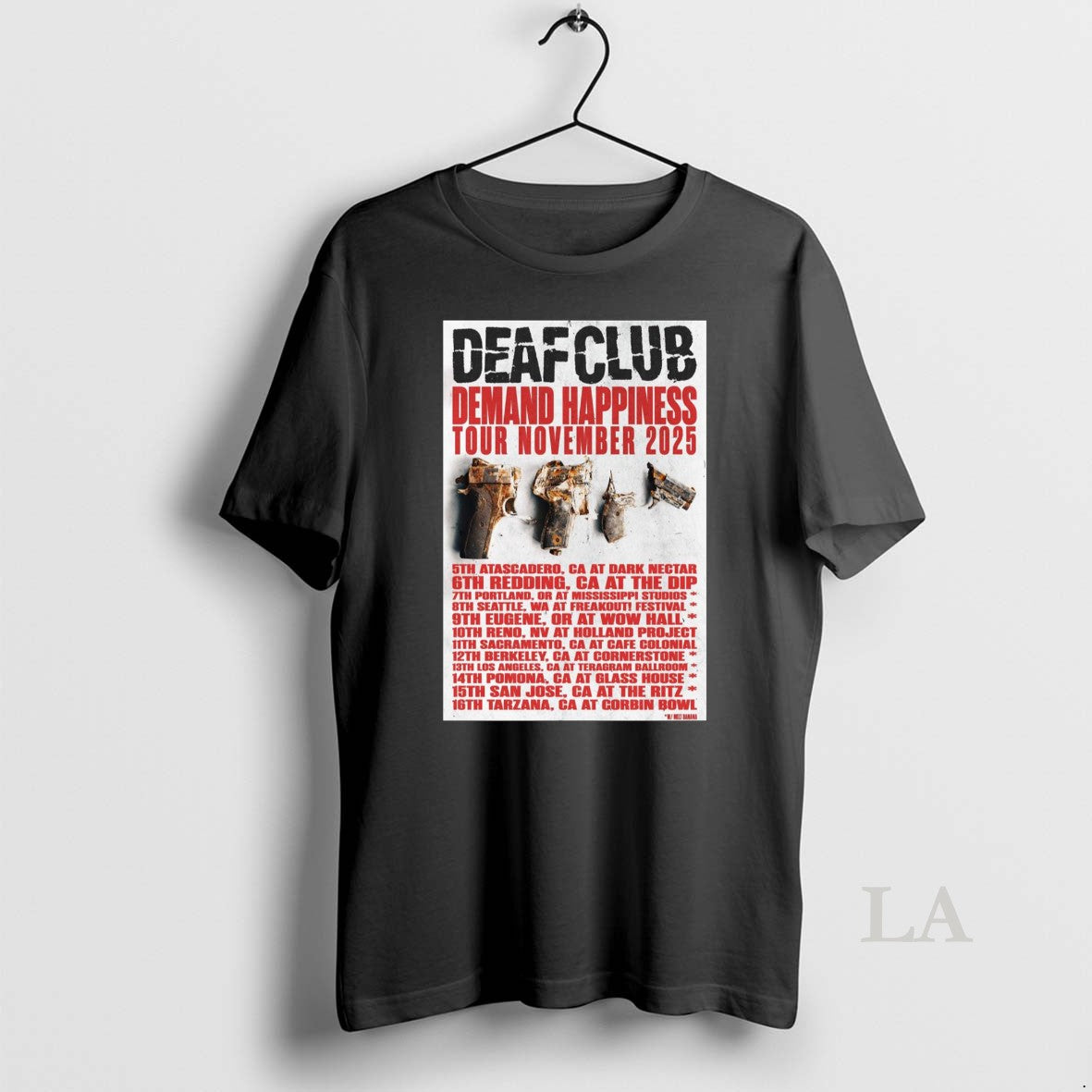 Original Deaf Club Demand Happiness Tour November 2025