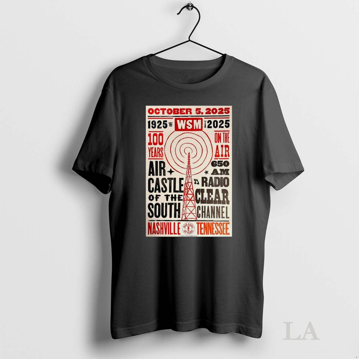 Original Wsm Radio 100 Years Nashville Tn October 5 2025