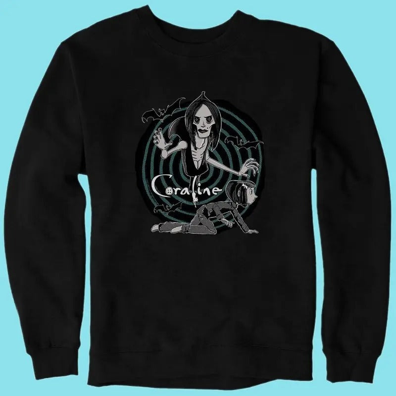 Other Mother Bats Sweatshirt, Coraline Graphic T-Shirt, Best For Movie, Vintage Cart Shirt, dreaming Unisex Hoodie,...