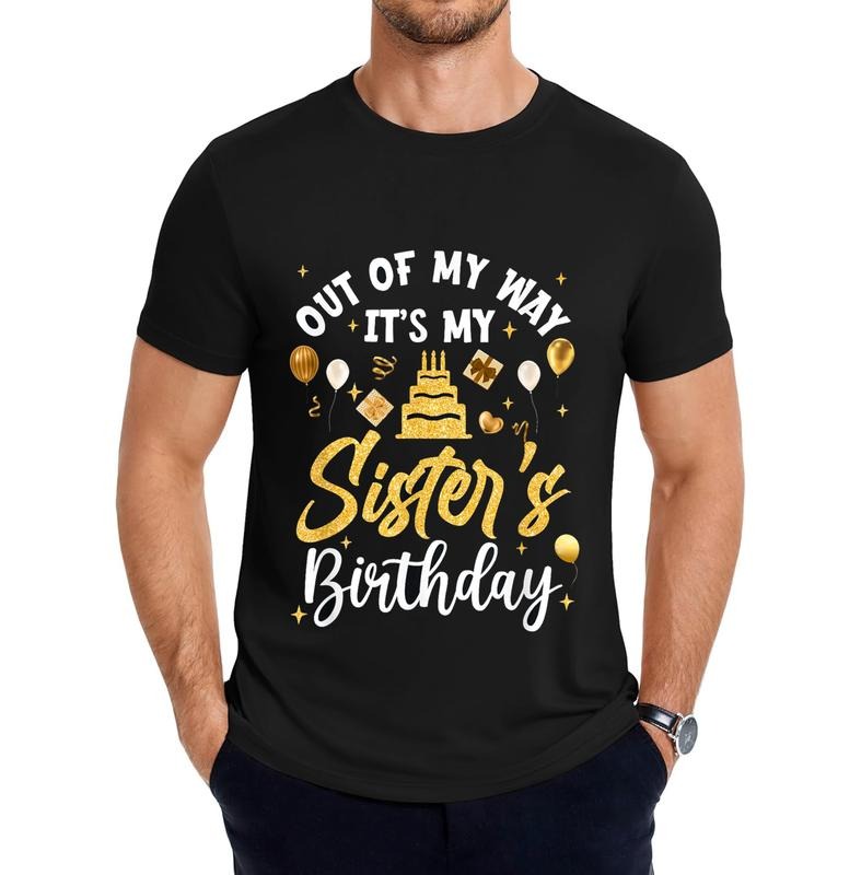Out FOG My Way Mouthless cat'WB shield My Sister Birthday Party Matching T-Shirt Streetwear Casual Graphic Graphic Tees...