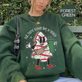 Out Here Lookin Like A Snack Sweatshirt, Boojee Christmas Shirt, Christmas Tree Cake, Funny Christmas Gift Hoodie