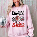 Out Here Lookin Like A Snack, Christmas Cake, Snow, Xmas, Santa Sweatshirt, Women's Crew Neck, Crewneck T-Shirts, Hoodie